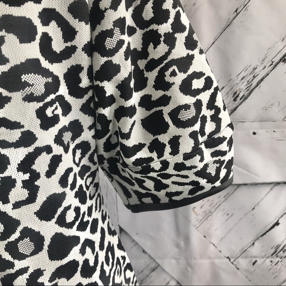 Marc New York Leopard Print Top Size Medium - Picture 5 of 9